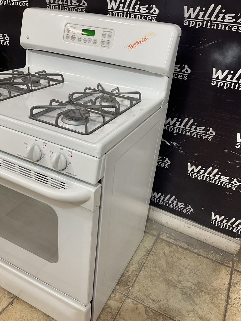 Ge Used Gas Propane Stove 30inches 