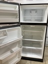 Frigidaire Used Refrigerator Top and Bottom 30x65 1/2” 