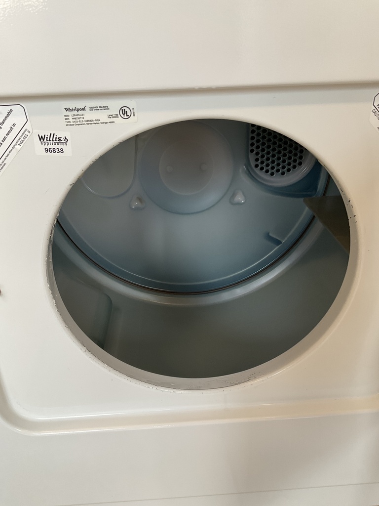 Whirlpool Used Electric Dryer 220volts (30 AMP) 29inches {no cord} 