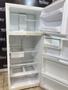 Ge Used Refrigerator Top and Bottom 28x67 