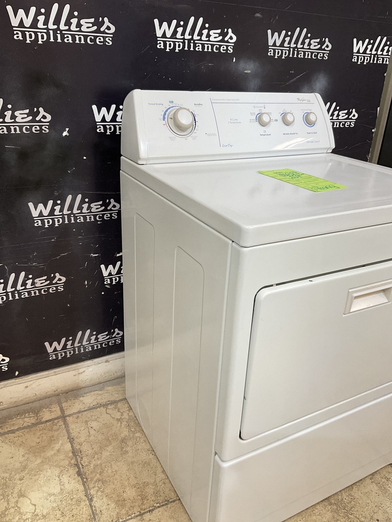 Whirlpool Used Electric Dryer 220volts (30 AMP) 27inches {3 prong} 