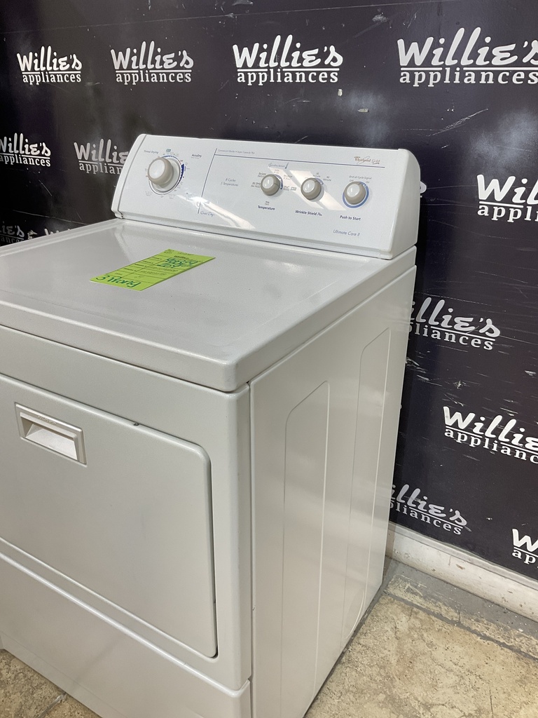Whirlpool Used Electric Dryer 220volts (30 AMP) 27inches {3 prong} 