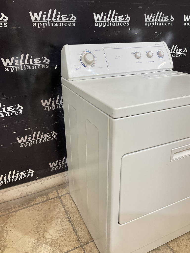 Whirlpool Used Electric Dryer 220volts (30 AMP) 29inches {3 prong} 