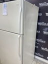 Whirlpool Used Refrigerator Top and Bottom 30x65 1/2” 