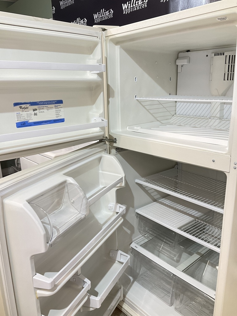 Whirlpool Used Refrigerator Top and Bottom 30x65 1/2” 