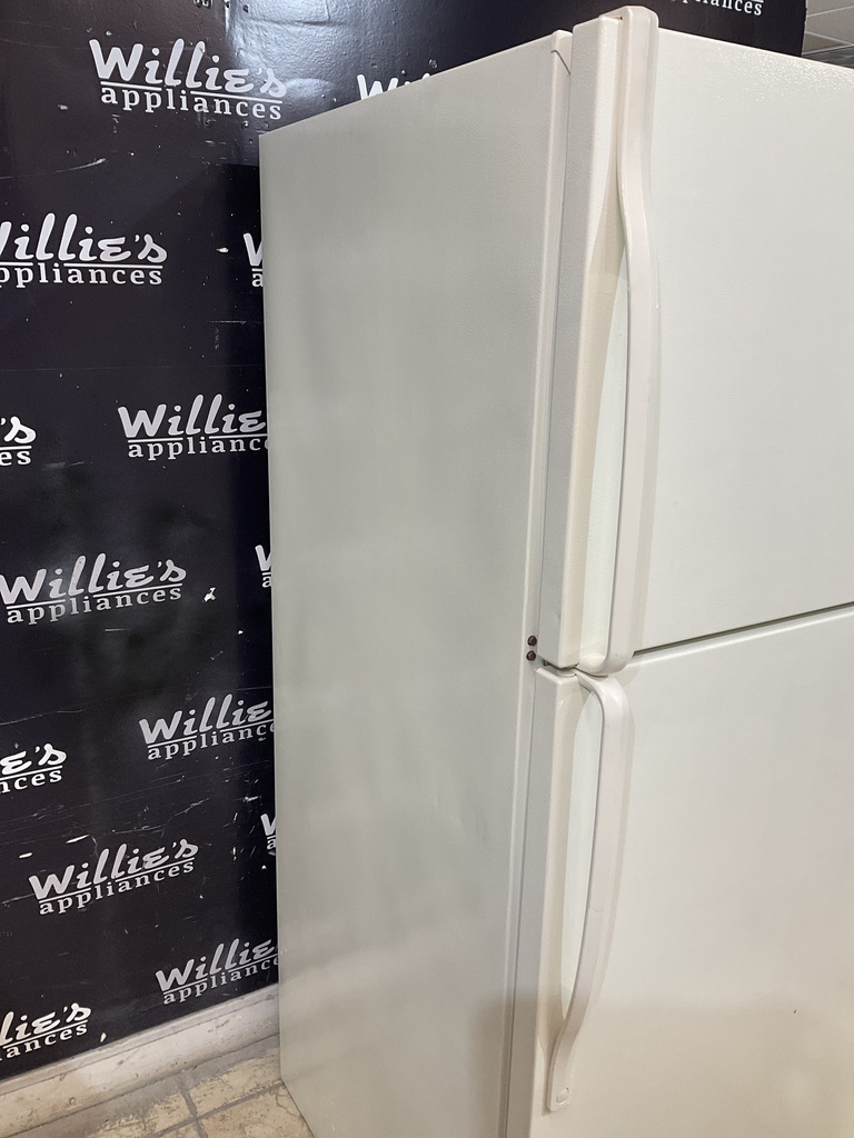 Whirlpool Used Refrigerator Top and Bottom 30x65 1/2” 