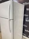 Frigidaire Used Refrigerator Top and Bottom 30x65 1/2” (White) 