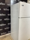 Frigidaire Used Refrigerator Top and Bottom 30x65 1/2” 