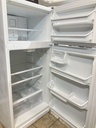 White Westinghouse Used Refrigerator Top and Bottom 30x65 1/2” 