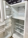 Whirlpool Used Refrigerator Top and Bottom 33x65 1/2” (White)