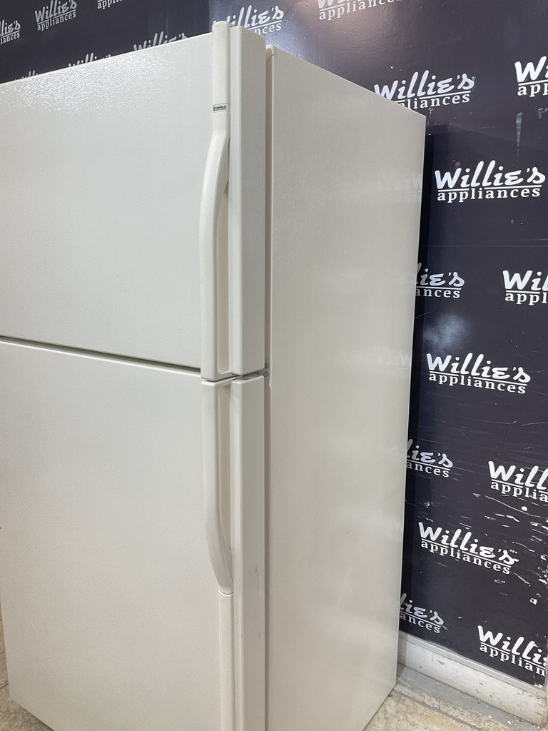 Kenmore Used Refrigerator Top and Bottom 33x65 1/2” (Bisque) 