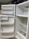 Hotpoint Used Refrigerator Top and Bottom 28x67 