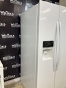 Whirlpool Used Refrigerator Side by Side 36x69 1/2” (White) 
