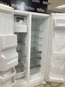 Whirlpool Used Refrigerator Side by Side 36x69 1/2” (White) 