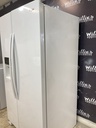 Whirlpool Used Refrigerator Side by Side 36x69 1/2” (White) 
