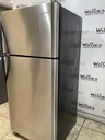 Frigidaire Used Refrigerator Top and Bottom 30x65 1/2” 
