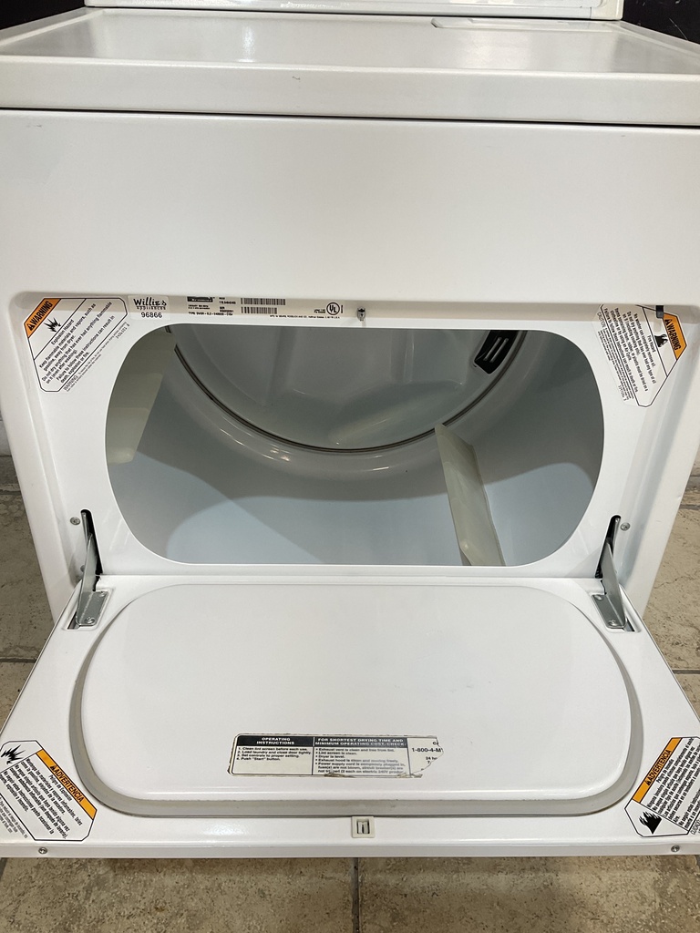 Kenmore Used Electric Dryer 220volts (30 AMP) 29inches {3 prong} (White)