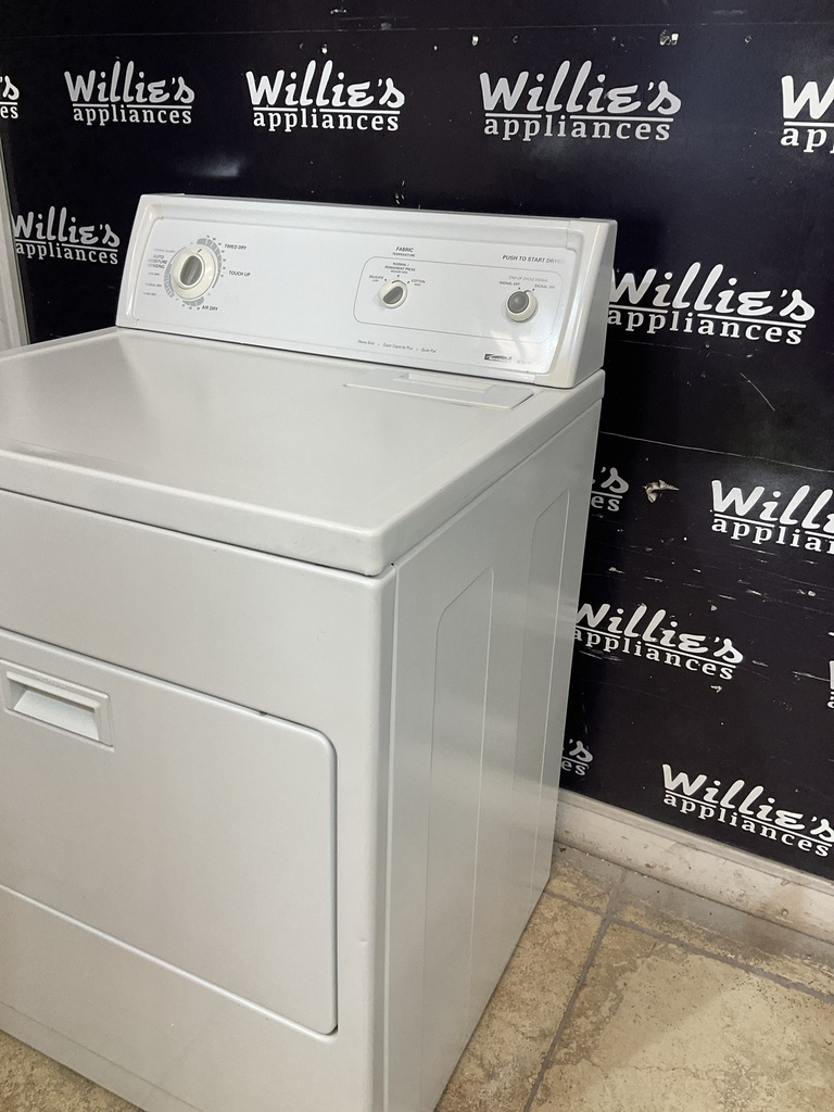 Kenmore Used Electric Dryer 220volts (30 AMP) 29inches {3 prong} (White)