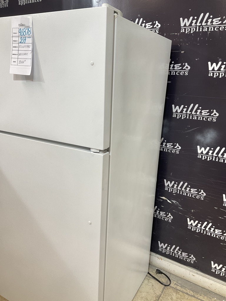 Kenmore Used Refrigerator Top and Bottom 28x64 1/2”