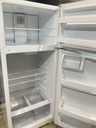 Hotpoint Used Refrigerator Top and Bottom 28x66 1/2” (White) 