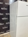 Hotpoint Used Refrigerator Top and Bottom 28x66 1/2” (White) 