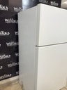 Kenmore Used Refrigerator Top and Bottom 33x66 (White)