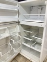 Kenmore Used Refrigerator Top and Bottom 33x66 (White)