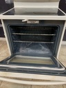 Ge Used Electric Stove 220volts (40/50 AMP) 30inches {4 prong} (Bisque)