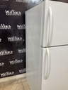 Frigidaire Used Refrigerator Top and Bottom 28x59 1/2” 