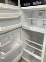 Ge Used Refrigerator Top and Bottom 28x61 