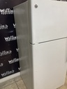 Ge Used Refrigerator Top and Bottom 28x61 