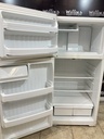 Hotpoint Used Refrigerator Top and Bottom 28x61 1/2” 