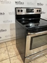 Frigidaire Used Electric Stove 220volts (40/50 AMP) 30inches {no cord} (Stainless Steel)