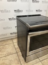 Whirlpool Used Electric Stove 220volts (40/50 AMP) 30inches {4 prong} (Stainless Steel) 