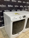 Maytag Used Natural Gas Set Washer/Dryer Front-load 27inches (White)