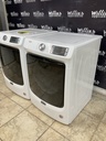 Maytag Used Natural Gas Set Washer/Dryer Front-load 27inches (White)