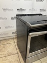 Whirlpool Used Electric Stove 220volts (40/50 AMP) 30inches {4 prong} (Stainless Steel)