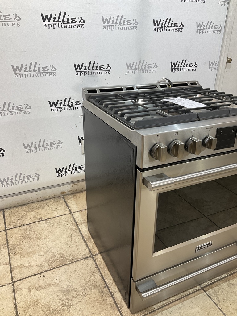 Frigidaire Used Natural Gas Stove 30inches (Stainless Steel) 