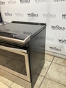Whirlpool Used Electric Stove 220volts(40/50 AMP) 30inches {4 prong} (Stainless Steel)