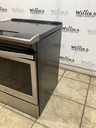 Whirlpool Used Electric Stove 30inches (40/50 AMP) 30inches {4 prong} (Stainless Steel)