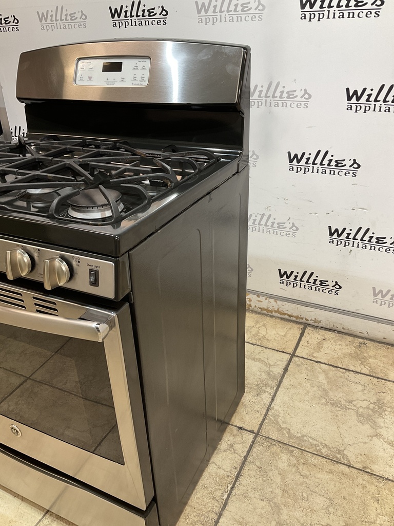 Ge Used Natural Gas Stove 30inches (Stainless Steel)