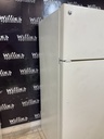 Ge Used Refrigerator Top and Bottom 28x67 (Bisque)