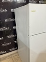 Frigidaire Used Refrigerator Top and Bottom 28x60 1/2” (White)