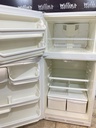 Frigidaire Used Refrigerator Top and Bottom 28x60 1/2” (White)
