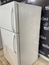 Frigidaire Used Refrigerator Top and Bottom 28x60 1/2” (White)