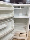 Hotpoint Used Refrigerator Top and Bottom 28x61 1/2’ (White) 