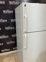 Hotpoint Used Refrigerator Top and Bottom 28x 61 1/2” 