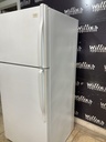 Whirlpool Used Refrigerator Top and Bottom 28x62 1/2” (White)