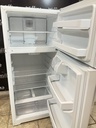 Ge Used Refrigerator Top and Bottom 28x64 1/2” (White) 