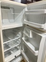 Ge Used Refrigerator Top and Bottom 28x64 1/2” (Bisque) 